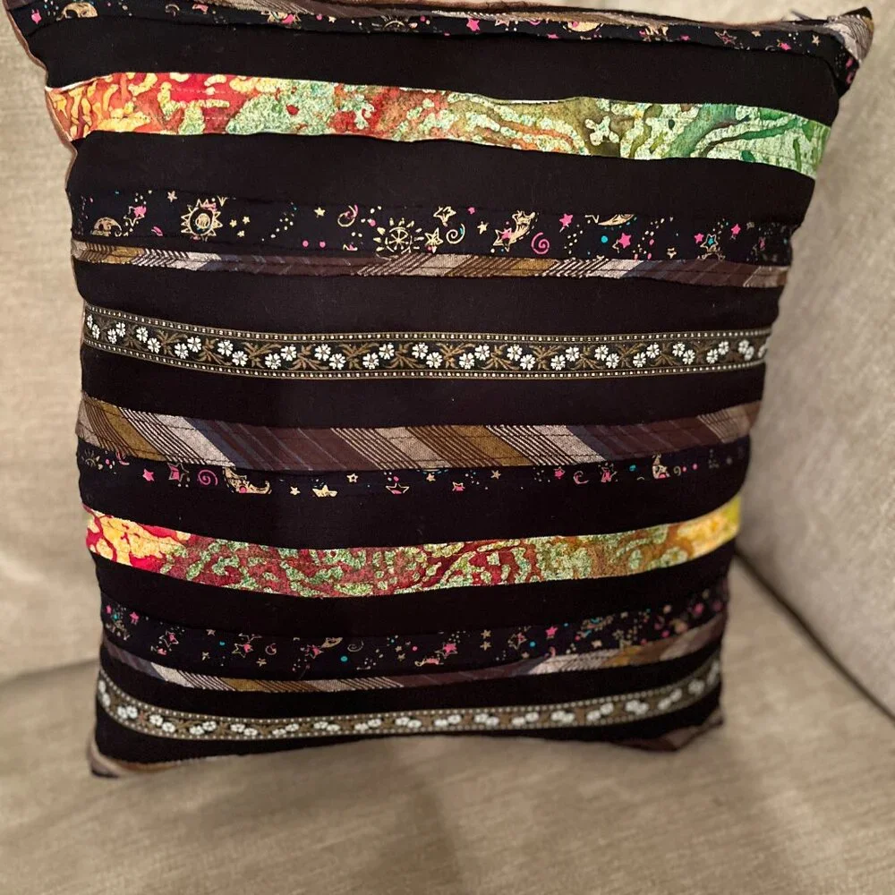 Handmade pillow different